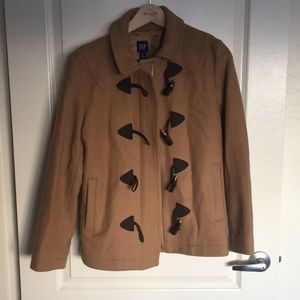 Gap tan wool jacket